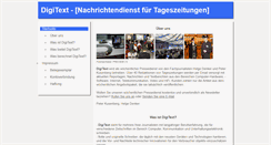 Desktop Screenshot of digitext.de