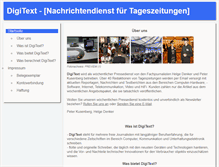 Tablet Screenshot of digitext.de